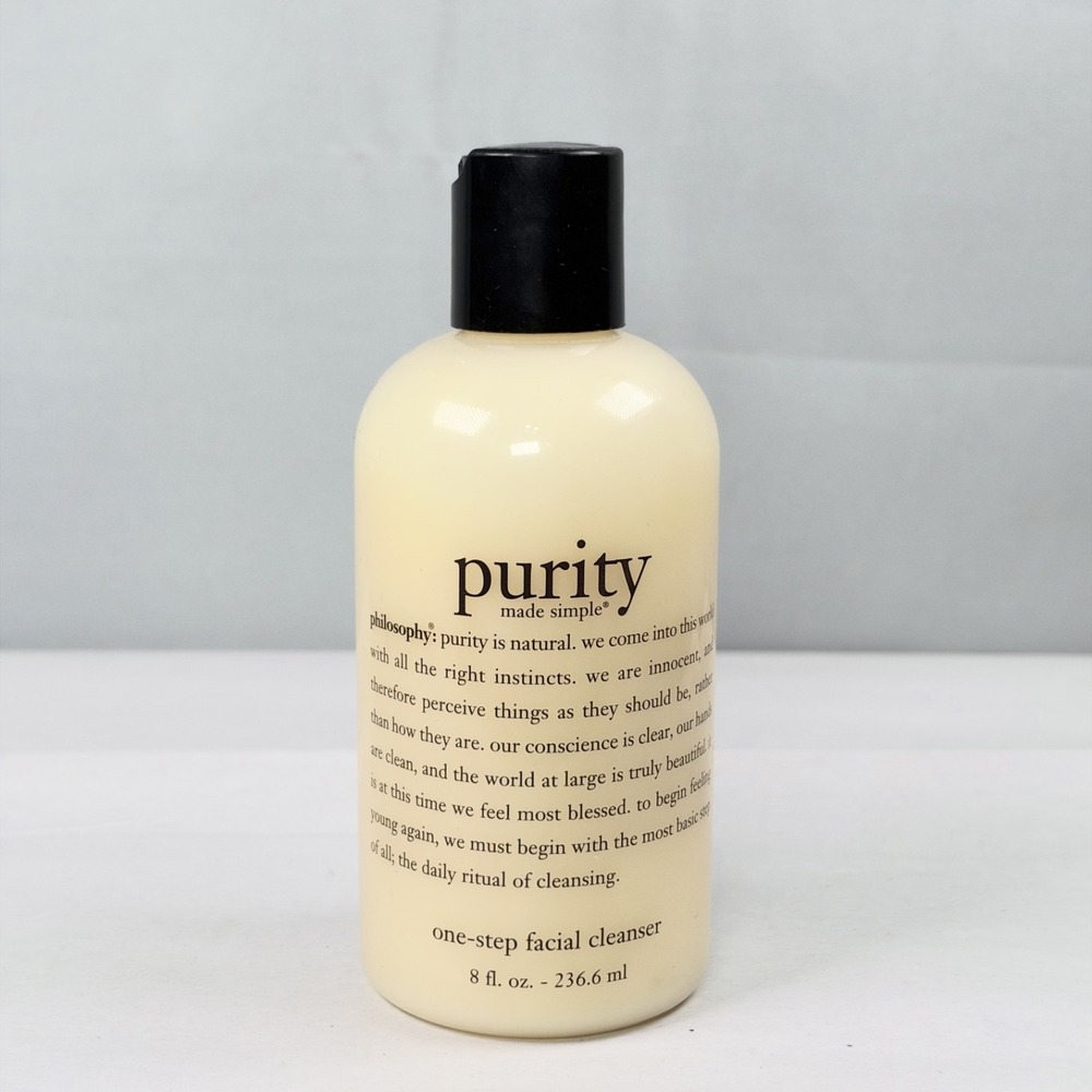 Philosophy Purity Made Simple One Step Facial Cleanser 8fl oz / New